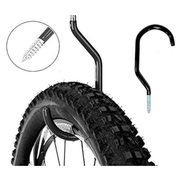 Gancho de bicicleta resistente paquete de 4 ganchos