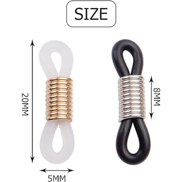 Aylifu Conector de cadena para lentes 40 piezas