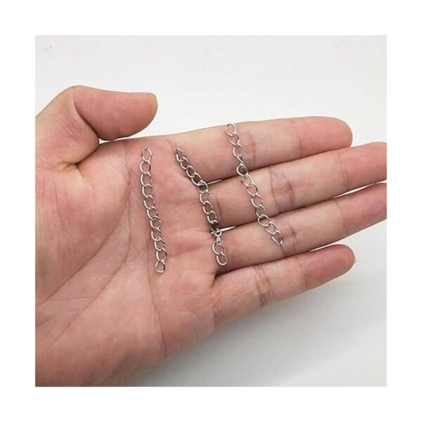 100 cadenas de extensión de collar 497 x 016 pulgadas