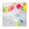 Decoración de tarta con diseño de mariposa para primer_3
