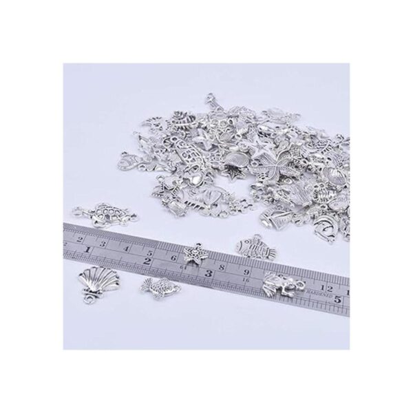 BronaGrand 100 colgantes mixtos de plata antigua para