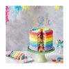 Decoración de tarta con diseño de mariposa para primer_5