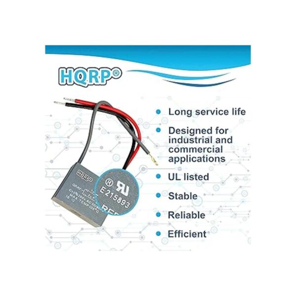 HQRP Condensador compatible con el ventilador de techo