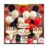 Juego de 62 globos de 12 pulgadas con confeti de color_2