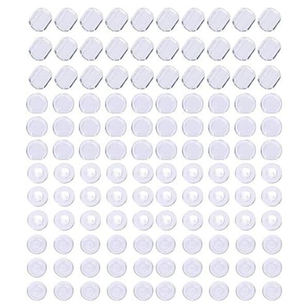 TOAOB 120 piezas 4 tamaños almohadillas de silicona
