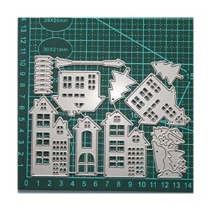 MosBug Forest Village House Troqueles de corte de metal_1