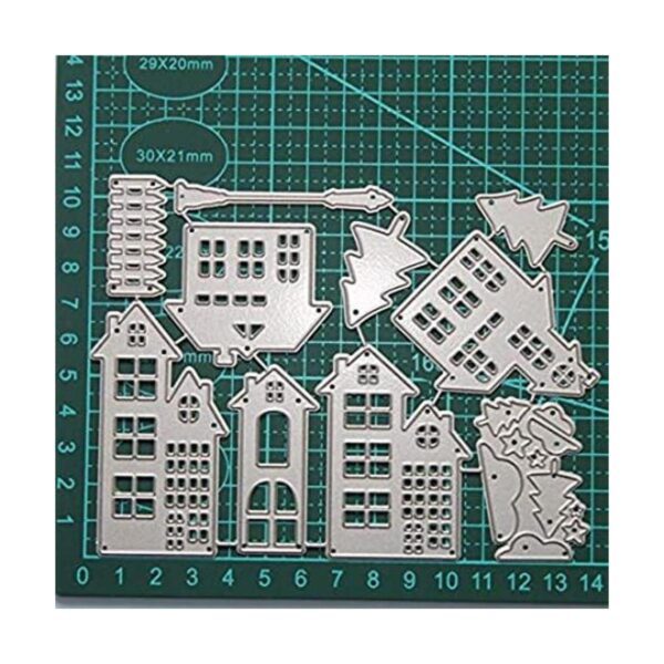 MosBug Forest Village House Troqueles de corte de metal_1