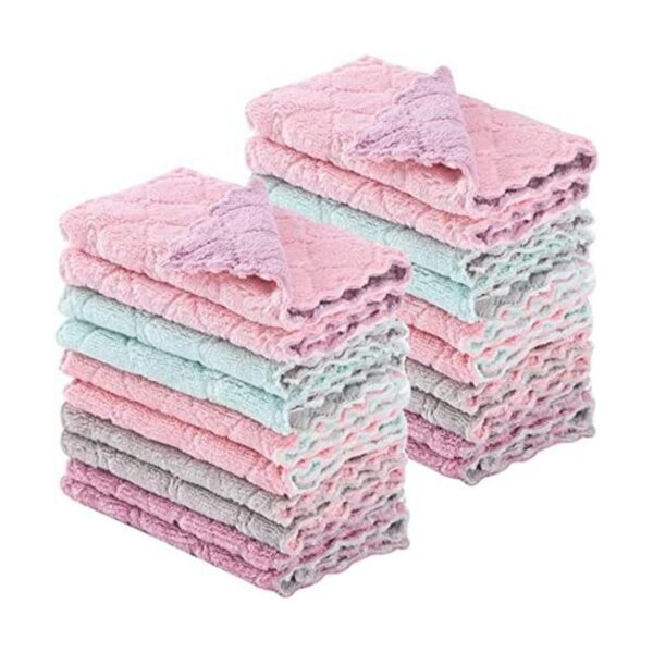 Paquete de 20 paños de cocina toallas de cocina paños de_1