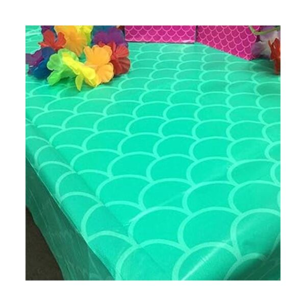 de 2 fundas de mesa de sirena de plástico de 54 x 108_3