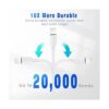 Cargador para iPhone 3 cables Lightning con certificación_3