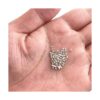 Mulutoo 4800 cuentas espaciadoras de metal de 0.079 in