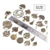 Abalorios para hacer joyas 3.53 oz 40 a 50 unidades