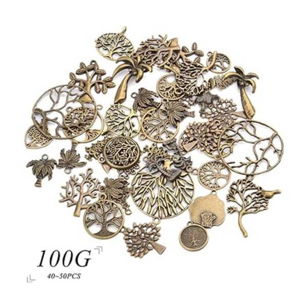 Abalorios para hacer joyas 3.53 oz 40 a 50 unidades