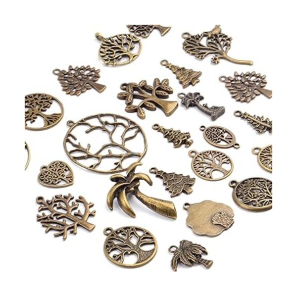 Abalorios para hacer joyas 3.53 oz 40 a 50 unidades