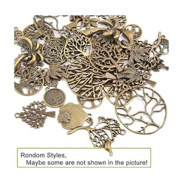 Abalorios para hacer joyas 3.53 oz 40 a 50 unidades