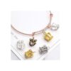 Colgantes de corona 40 piezas King Crown Charms Conector