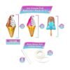Kit de globos gigantes de helado 39 pulgadas_4