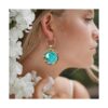 10 bandejas colgantes de bisel con diamantes de imitación