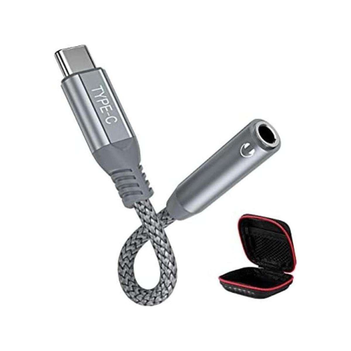 TITACUTE Adaptador de auriculares USB C para Galaxy Z Flip