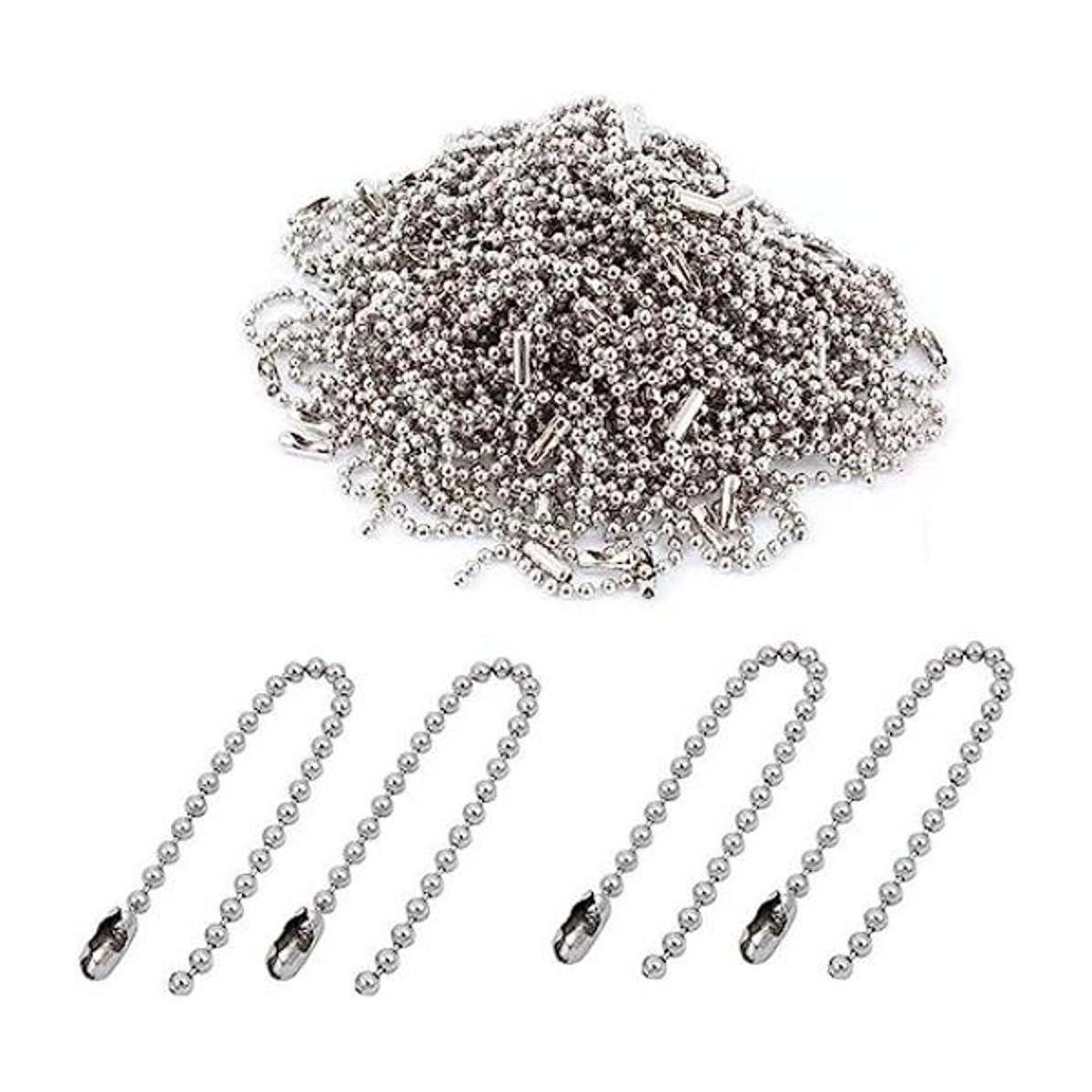 Cadena de acero inoxidable para llaves 6 pulgadas de