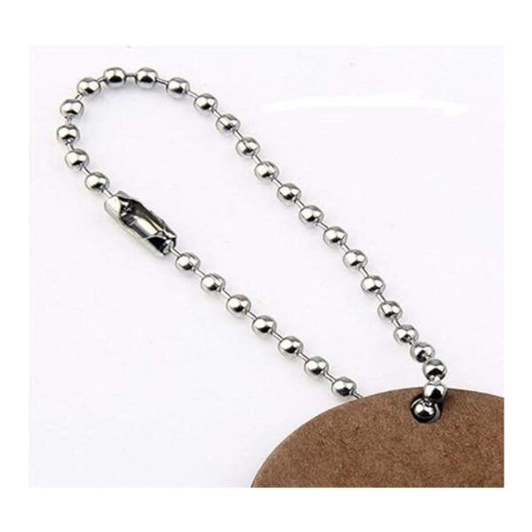 Cadena de acero inoxidable para llaves 6 pulgadas de_3