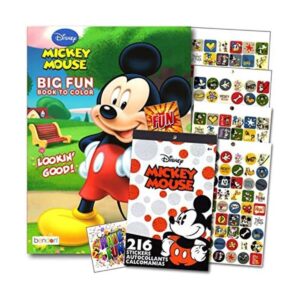 Libro para colorear con pegatinas de Mickey Mouse Set 96_1