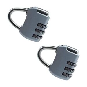 SDTC Tech Paquete de 2 mini candados antiguos con_1