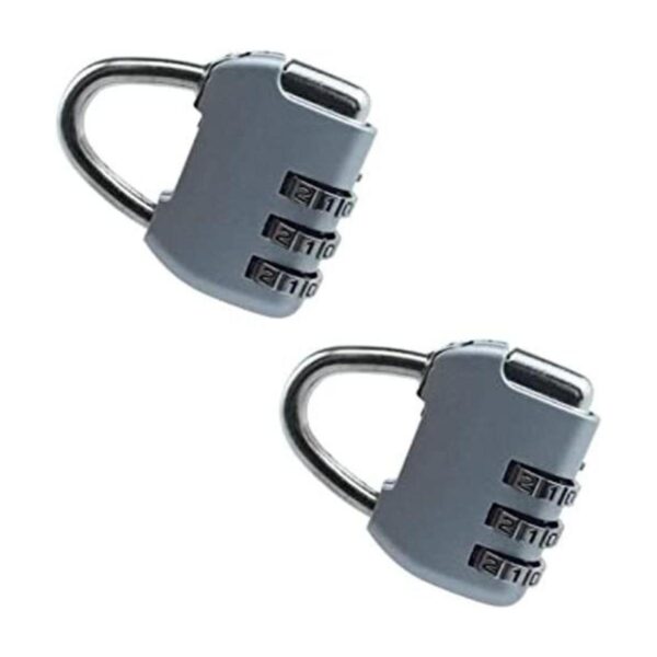 SDTC Tech Paquete de 2 mini candados antiguos con_1