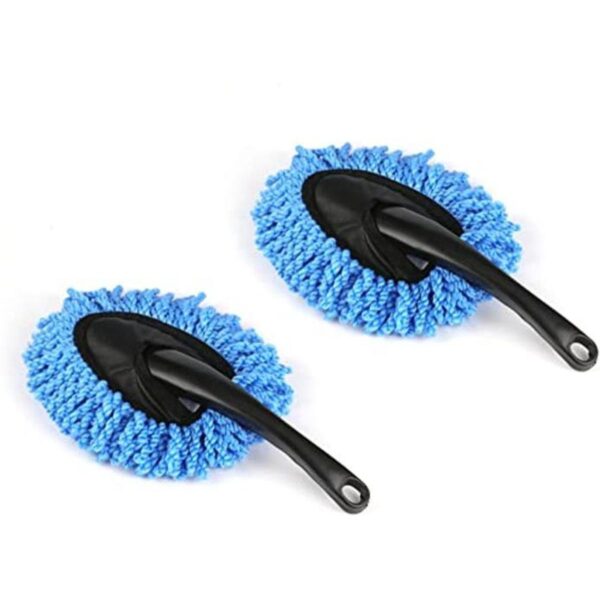 Amiss Paquete de 2 mini cepillos de microfibra para_1