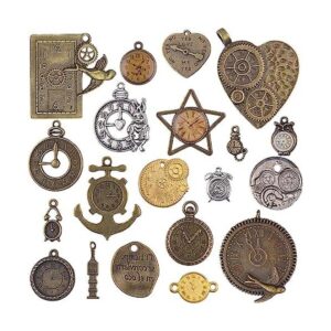 BronaGrand 20 colgantes mixtos de estilo antiguo para