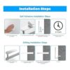 Soportes de papel para toallas de pared para debajo del_6