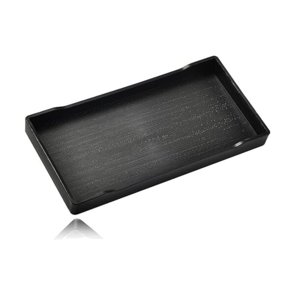 VCREATC Mini bandeja pequeña negra 8 x 4 pulgadas para_1