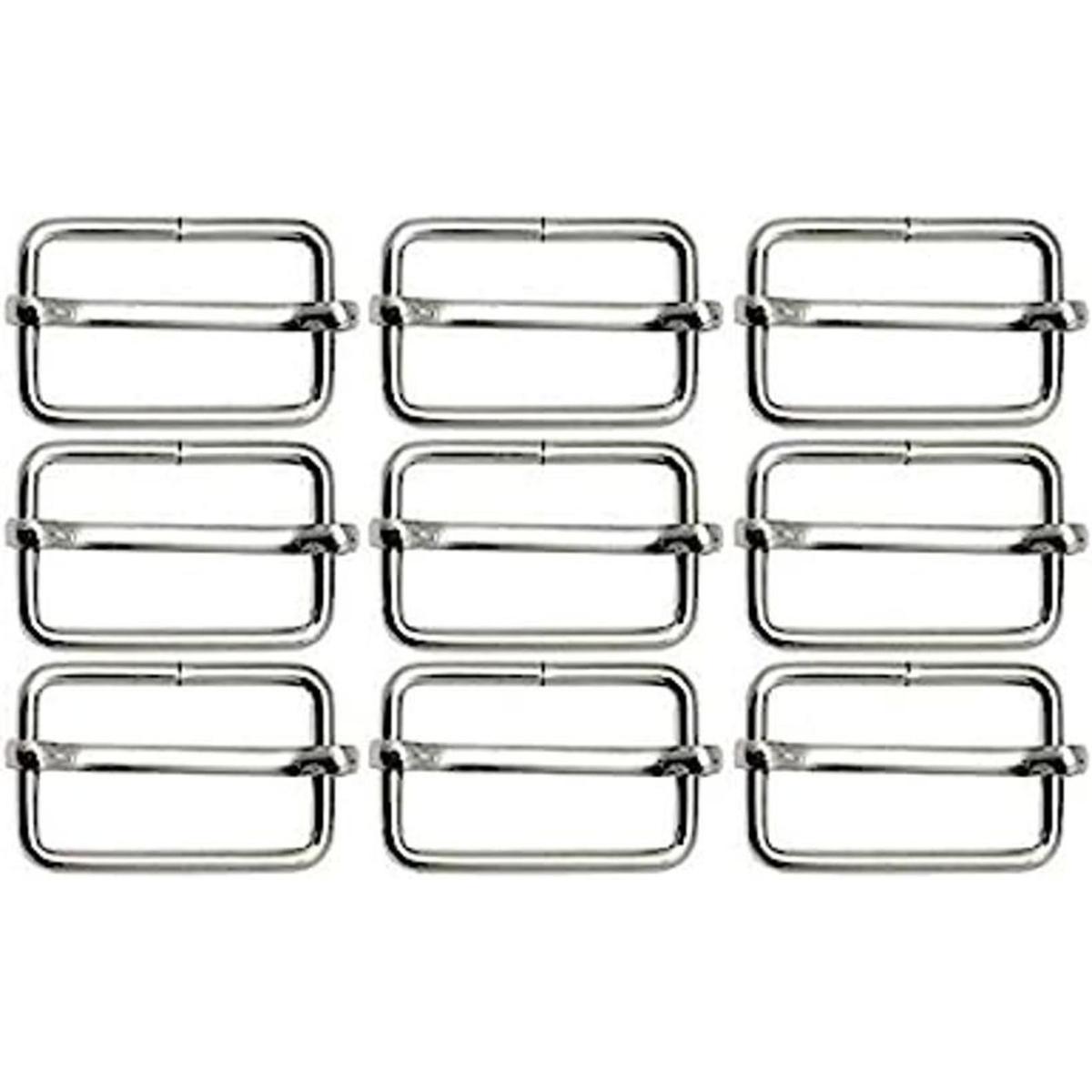 Onwon 50 hebillas deslizantes de metal de 1.0 in