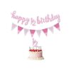 Banner de 6 meses pancarta de feliz cumpleaños pancarta_1