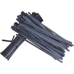 FYZ Brothers Corbatas de plástico negras de 5 pulgadas_1