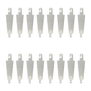 100 piezas de acero para agujas de gancho para punto de_1