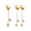 Hallazgos de aretes de acero inoxidable 24 aretes