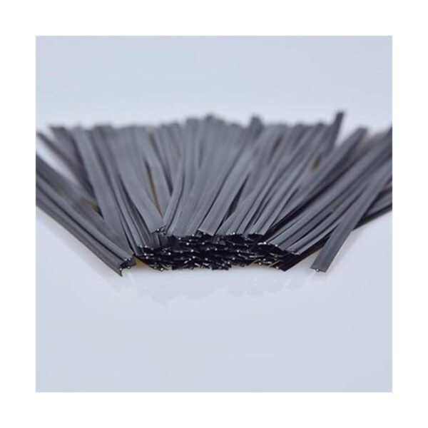 FYZ Brothers Corbatas de plástico negras de 5 pulgadas_5