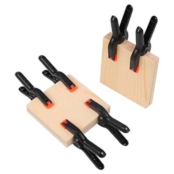 Paquete de 12 abrazaderas de resorte clips de plástico de