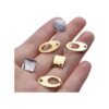 Hallazgos de aretes de acero inoxidable 24 aretes
