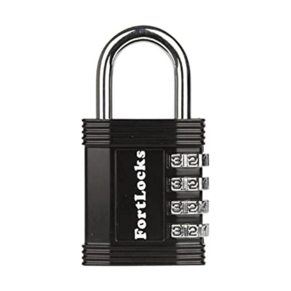FortLocks Candado con combinación candado de 4 dígitos