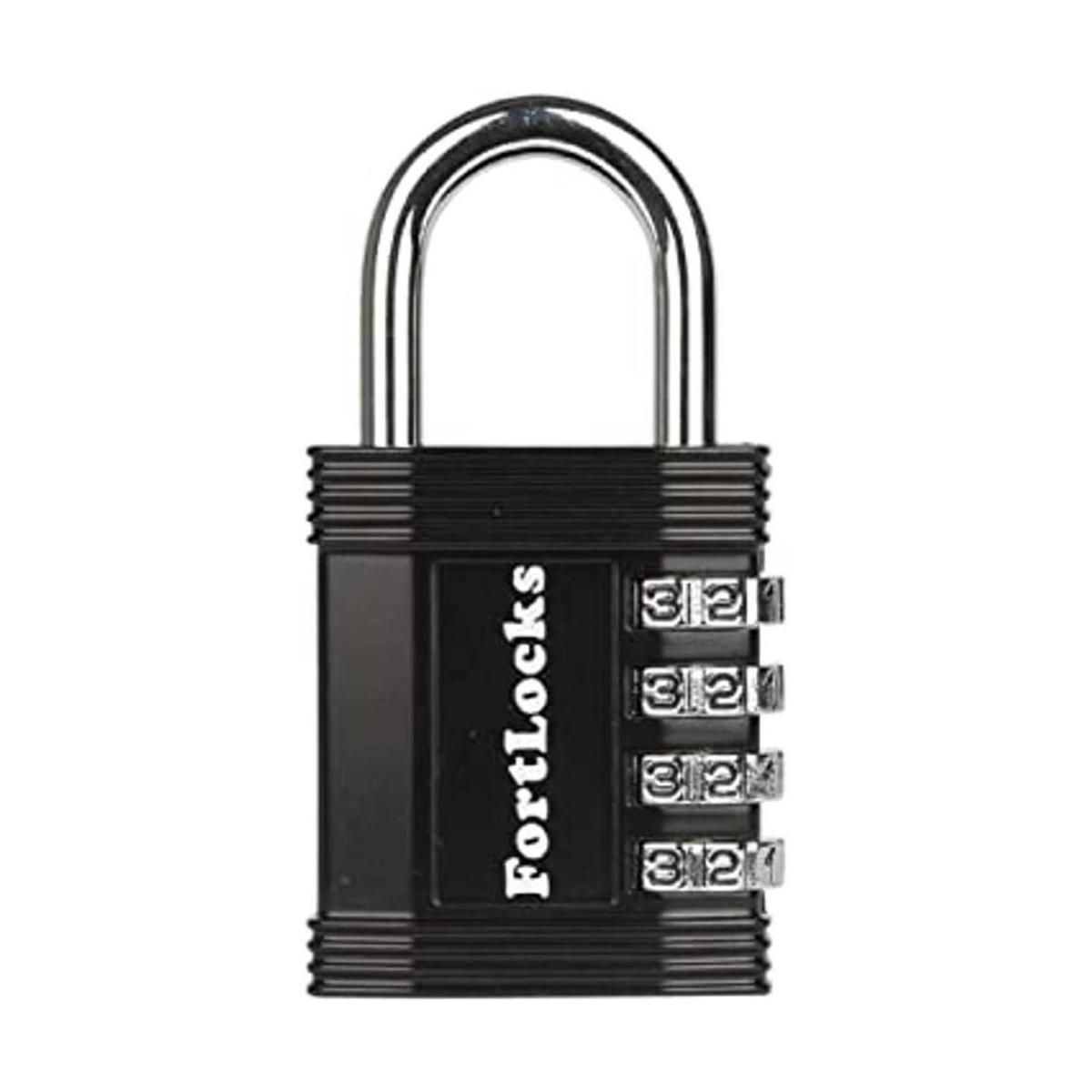 FortLocks Candado con combinación candado de 4 dígitos