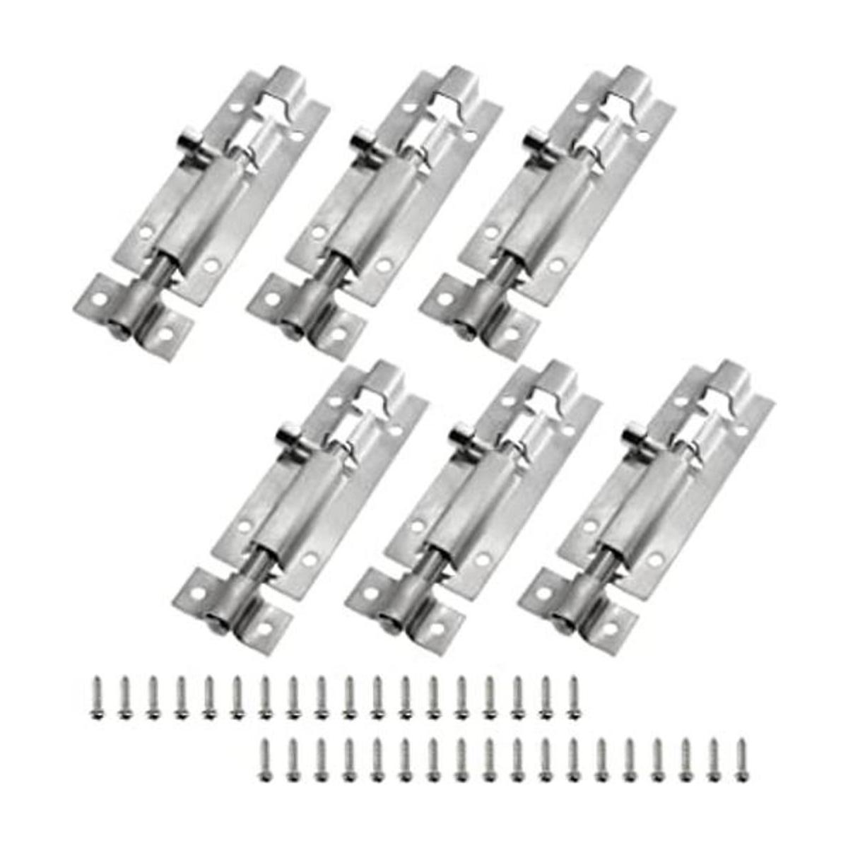 LDEXIN 6 cerraduras de seguridad para puerta 2.953 in con
