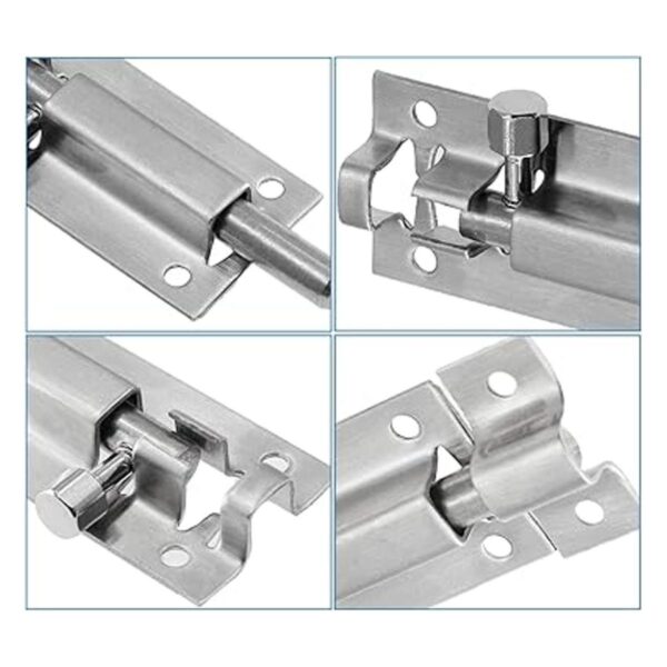 LDEXIN 6 cerraduras de seguridad para puerta 2.953 in con
