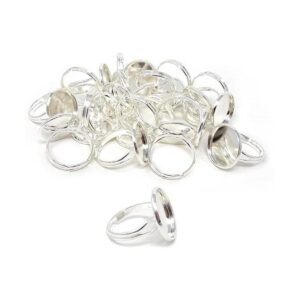 Honbay Juego de 20 bandejas para anillos de dedo