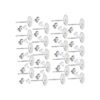 GooDay 600 pendientes de acero inoxidable hipoalergénicos