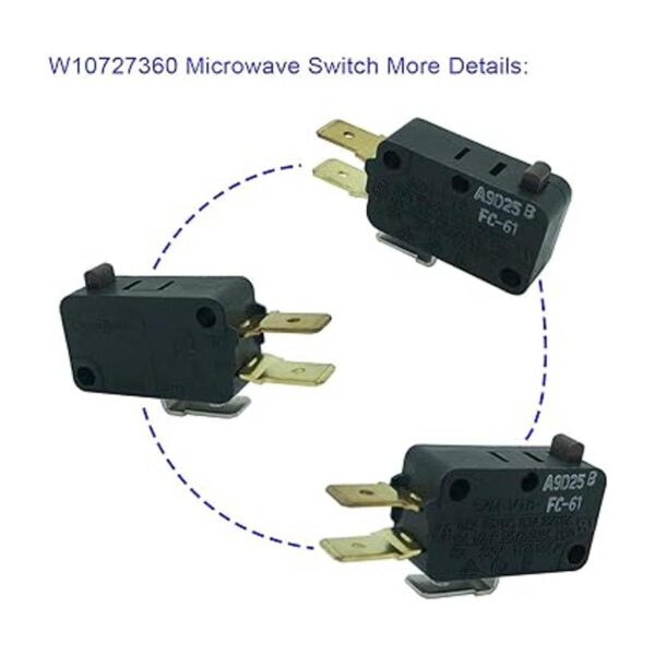 LONYE SZMV16FC61 W10727360 Interruptor para microondas_4