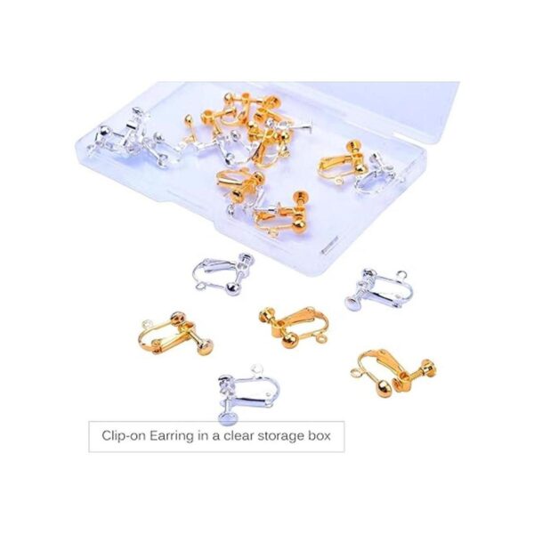 Hendevl 20 convertidores de aretes con clip convertidor