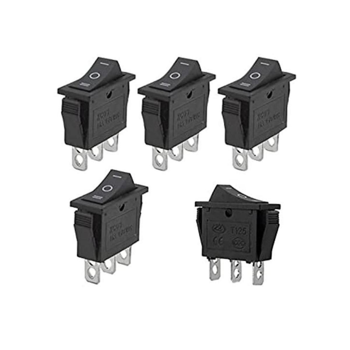 URBEST interruptor CA 15A250V 20A125V 3 clavijas de