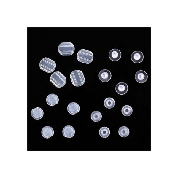 Maxdot 100 almohadillas para pendientes de 4 tamaños
